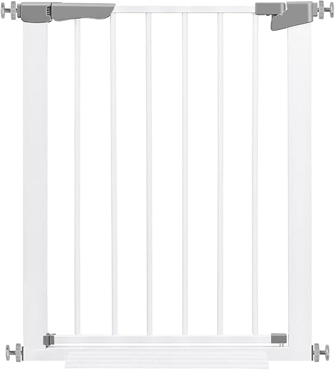 Small Baby Gate for The House, Stairs. Dog Gates for Doorways. Auto Close Safety Pet Gate, Extra Small Child Gate, Durability Dog Gate, Toddler Gate.