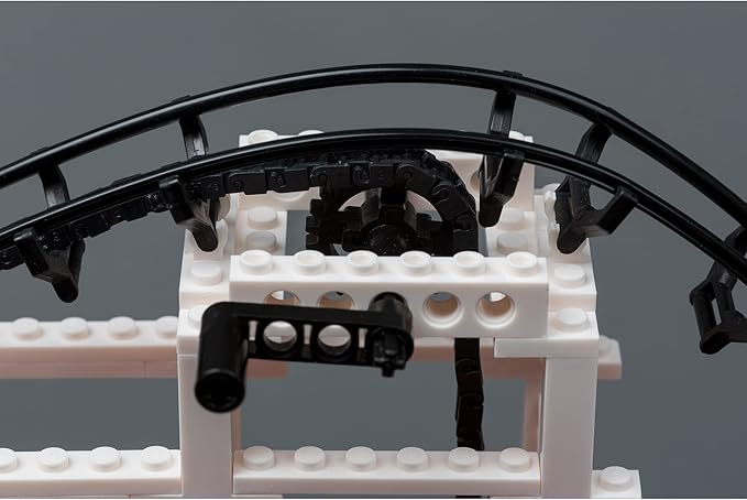 Little Dipper - 324 Pcs, Building Brick Set, Gravity Powered Roller Coaster Model, Promotes STEM Learning
