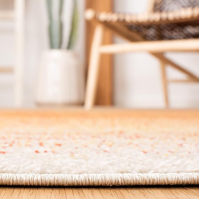 SAFAVIEH Adirondack Collection X-Large Area Rug - 11' x 15', Orange & Red, Modern Ombre Design, Non-Shedding & Easy Care, Ideal for High Traffic Areas in Living Room, Bedroom (ADR142P)