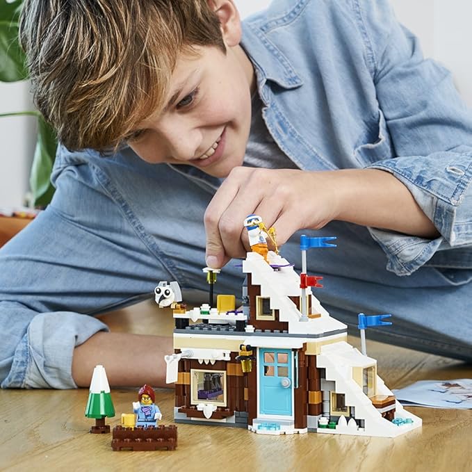 LEGO Creator 3in1 Modular Winter Vacation 31080 Building Kit (374 Piece)