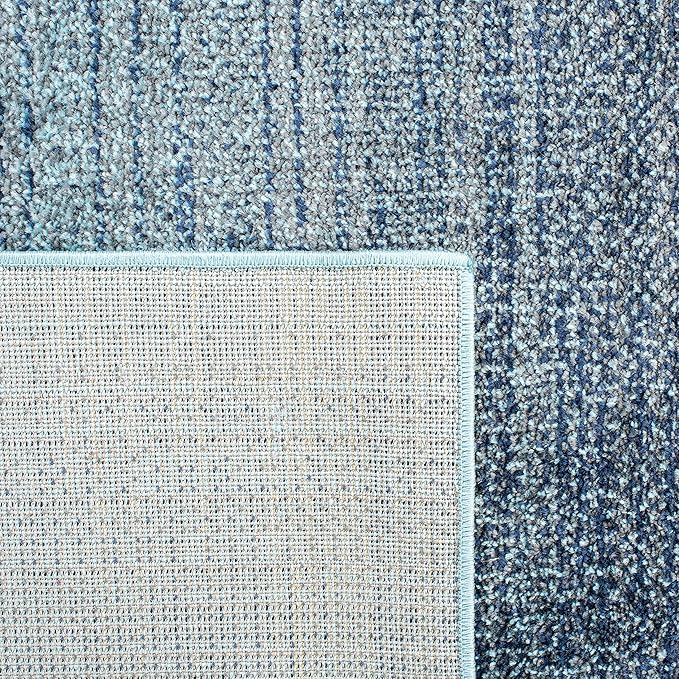 SAFAVIEH Adirondack Collection Accent Rug - 4' x 6', Purple & Grey, Modern Ombre Design, Non-Shedding & Easy Care, Ideal for High Traffic Areas in Entryway, Living Room, Bedroom (ADR142V)