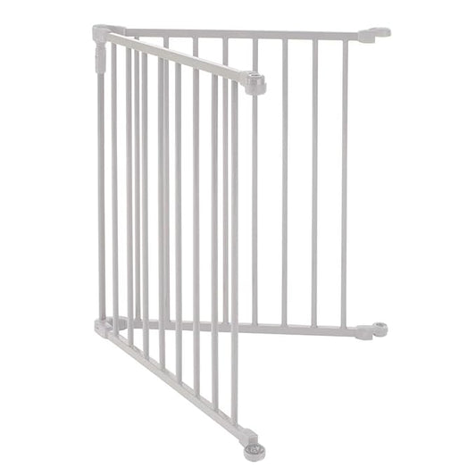 Toddleroo by North States 2 Panel Extension for 3 in 1 Metal Superyard: Adds up to 48" for an extra wide baby gate or play yard (48" width, Taupe)
