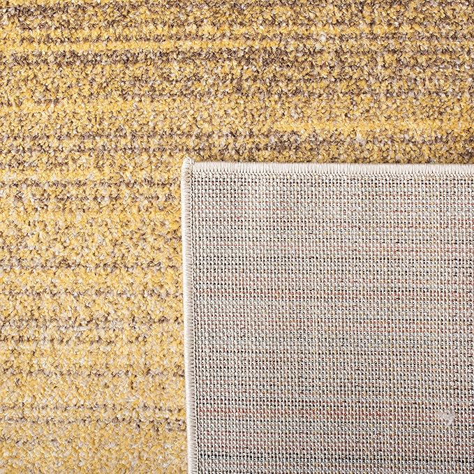 SAFAVIEH Adirondack Collection Runner Rug - 2'6" x 12', Gold & Ivory, Modern Ombre Design, Non-Shedding & Easy Care, Ideal for High Traffic Areas in Living Room, Bedroom (ADR142D)